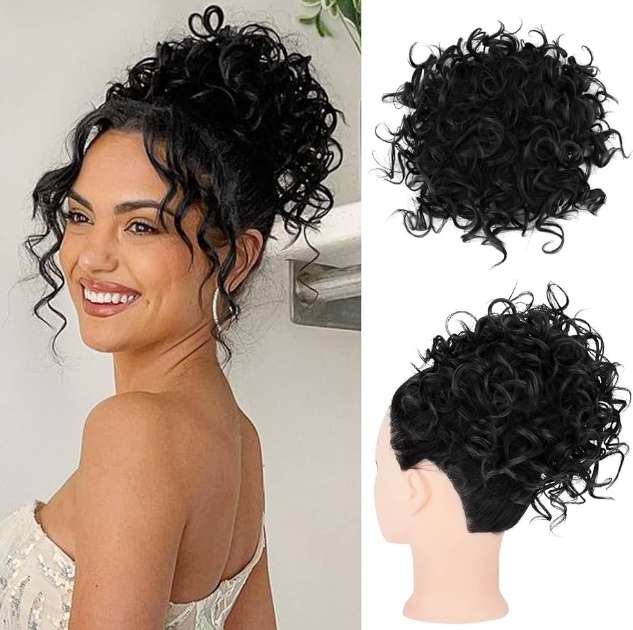 Short Natural Curly Hair for Black Females